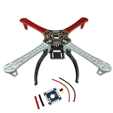 RC MK MWC 4 축 멀티 헬리콥터 랜딩 기어 포함 용 프레임이 장착 된, 08 F450 kit black