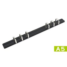 珠友 A5/25K CL-61027 6孔滑動夾/DIY孔夾/資料夾/夾具/活頁筆記空夾 好好逛文具小舖, 1個