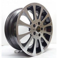 FK鋁圈 17吋 5/108 S584 高亮銀 鋁合金輪圈 汽車改裝, 1個