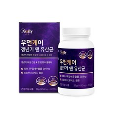 갱년기 유산균 효과 중년여성 유산균 60캡슐, 1개, 60정