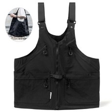 1상2템 다기능 아웃도어 낚시 캠핑 조끼 가방