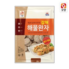 [현대프리마켓] 사조오양 잡채 해물완자, 1kg, 1개