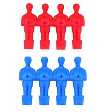 8 개/갑 테이블 축구 선수 피규어 교체 세트 Foosball 플레이어 인형 작은 축구 테이블 게임 액세서리