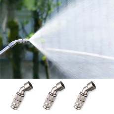 1개 황동 분무 노즐 조절 가능한 스프레이 정원 청소 기계 농업용 관개 스프링클러