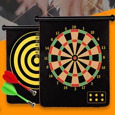 던지기 마그넷 다트 오락 양면 보드 이중 핀 묶음 54297EA 1(pc)