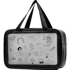 휴대용 메이크업 파우치 세면 가방 여행용 정리함 화장품 수납 뷰티 여자 선물 용품