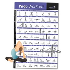 자세모음표 포스터 안내도 요가도구 요가 밴드 기구 요가밀대, 본상품