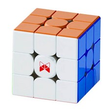 奇藝 魔方格 三階 磁力 XT3V1 順滑 競速 益智玩具 比賽競速 UV先鋒, 彩色, 1個