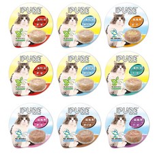 PURE 巧鮮杯貓餐盒 80g 小巧設計 多種口味選擇, 24個, 鮪魚+干貝,24罐組(超取限一箱)