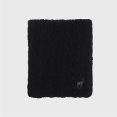 【體溫魔術師】莫蘭迪色系雙層圍脖 MIT台灣製 針織加厚脖套 秋冬文青保暖配件, 黑, 1個