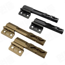 THORNTAIL M300 M600 웨폰라이트마운트 메탈 MLOK KEYMOD 연장형 윙마운트, 1개, 샌드74mm