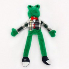 펫모닝 바닐라향 롱롱 개구리 강아지 장난감 PMD-208, 혼합색상, 1개