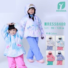 온요네 레세다 키즈 스노우보드 스키 보드복 스키복 세트 RES58400
