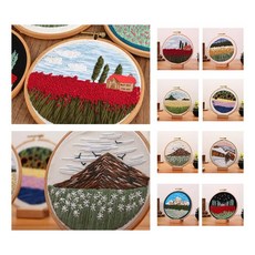 프랑스 장식 집콕 세트 풍경 키트 데코 패키지 diy 37868ea 1(PC), 풍경6