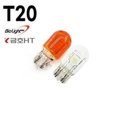 백색 황색 후진 후미등 브레이크등 T20 (낱개), [바이오라이트] 싱글 12V21W (백색), 1개