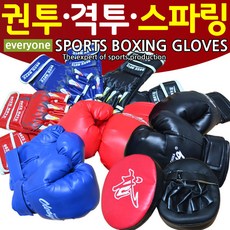 KC인증 어린이 복싱 글러브 가정용 미트 장갑, 1개, 레드