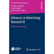 (영문도서) Advances in Advertising Research IX: Power to Consumers Hardcover, Springer Gabler, English, 9783658226800