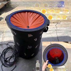 대형 공기대포 압축 수업 과학 기체 제연기 시험 도구, 대형 회색 에어건+스모그 (실내)