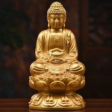 釋迦如來 金身 擺件, 如圖所示, 1個