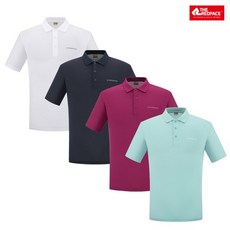 레드페이스 [레드페이스 본사] 남성 에어오나미요꼬칼라하프티셔츠 REWMTSM23210