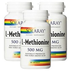 SOLARAY 蛋白質素食膠囊 500mg, 30 件, 3個