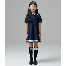 (백화점상품)MUSINSA STANDARD KIDS 러 저지 드레스 [네이비]103463