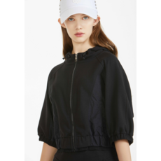 네버마인드올 글레인 루즈핏 5부 소매 숏브루종_NF04SJC801BK