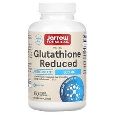자로우포뮬라 글루타치온 리듀스 환원형 Glutathione 500mg 베지캡슐 150정, 1개