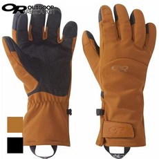 Outdoor Research Inception Aerogel 軟殼手套/登山手套, 1654 咖啡棕,M, 1個