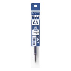 펜텔 플로튠 유성 볼펜 교체심 ZRN3 0.3mm, 블루, 1개