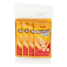 쿱 마요네즈 싱글팩, 6개, 12g