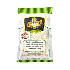 DEEPAK Desiccated Coconut 200g / 말린 코코넛, 1개