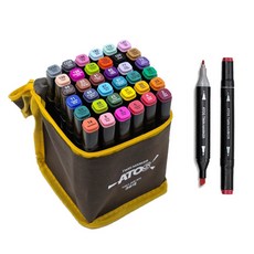 아토스 트윈 마카펜 36색, 본상품, 1개