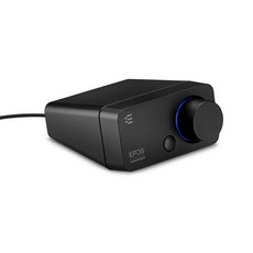 【醉音影音生活】丹麥 EPOS Sennheiser GSX 300 7.1虛擬環繞外接遊戲音效卡.台灣公司貨, 黑色, 1個