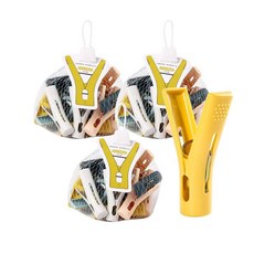 DG생활 모던 빨래집게 DG-11, 혼합, 60개