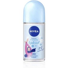 니베아 여성용 브라이트닝 히잡 쿨 롤-온 데오드란트, 1개, 50ml