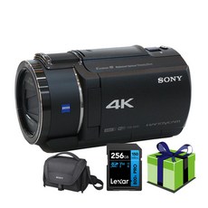 소니정품 FDR-AX43A 4K256G U21가방 필수패키지 4K캠코더