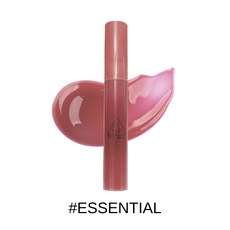 3CE 水滴晶亮唇釉 Drop Glow Gel 果漿唇釉 水嫩亮澤光澤 唇釉, 1個, 水滴晶亮唇釉 #ESSENTIAL