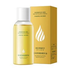 HUNMUI 紅木籽煥膚精華油100ml 全身臉部精華油 補水保濕滋潤嫩滑 以油養膚, 1個, 紅木籽煥膚精華油100ml,單瓶裝