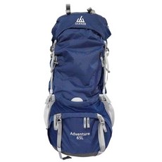 SHANER山人 登山包 登山背包 後背包 旅行包 大背包 行李包 55L 65L, 65L藍色(13段調整背長)原廠正品