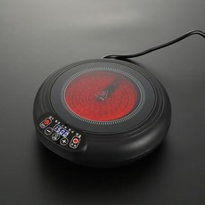 110V插頭電陶爐煮茶爐 小型家用燒水煮茶電熱養生壺, 便攜的, 美式插頭黑色單爐【110V800W】:一台