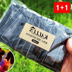 캠핑 불꽃 파이어 오로라 색상 장작 화로 모닥불 연출 10입, 1개, GSAM 매직파이어 세트