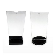 사남매 메뉴꽂이포장 스탠드형메뉴판, 타원