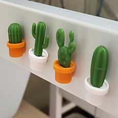 픽픽스 미니 선인장 자석 귀여운마그넷자석, 오렌지