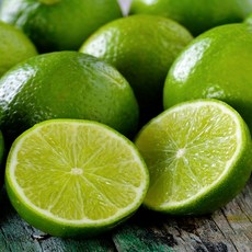 상큼폭발 멕시코산 라임 홈카페 모히또 에이드용 생라임, 1박스, 라임 중과 10과(개당 90g내외)