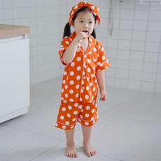 알콩단잠 아동 주니어 여름잠옷 남아/여아 반팔 반바지 파자마 실내복 상하복 (3~14세)