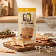애구애구 반려동물 올바른 수제 육포 30p, 닭가슴살, 300g, 1개