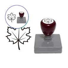 쌍문상회 지금 필요한 도장 스탬프 가을단풍도장 단풍 만들기대장 가을단풍스탬프-2 31872EA, 본상품