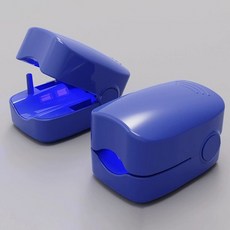 UV 소독기 발가락 살균기 케어 곰팡이 네일 무좀, 깊은블루type-c충전인터페이스