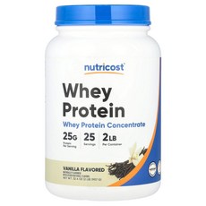 뉴트리코스트 농축 유청 단백질 바닐라 907g(2lbs) NCS-67988, 907g, 1개